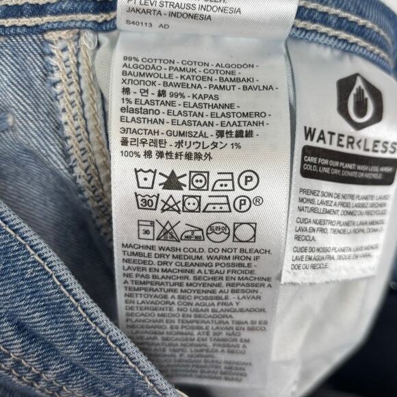 Levi's Premium Ribcage Straight Utility Carpenter Jeans Size 30 - Picture 7 of 7